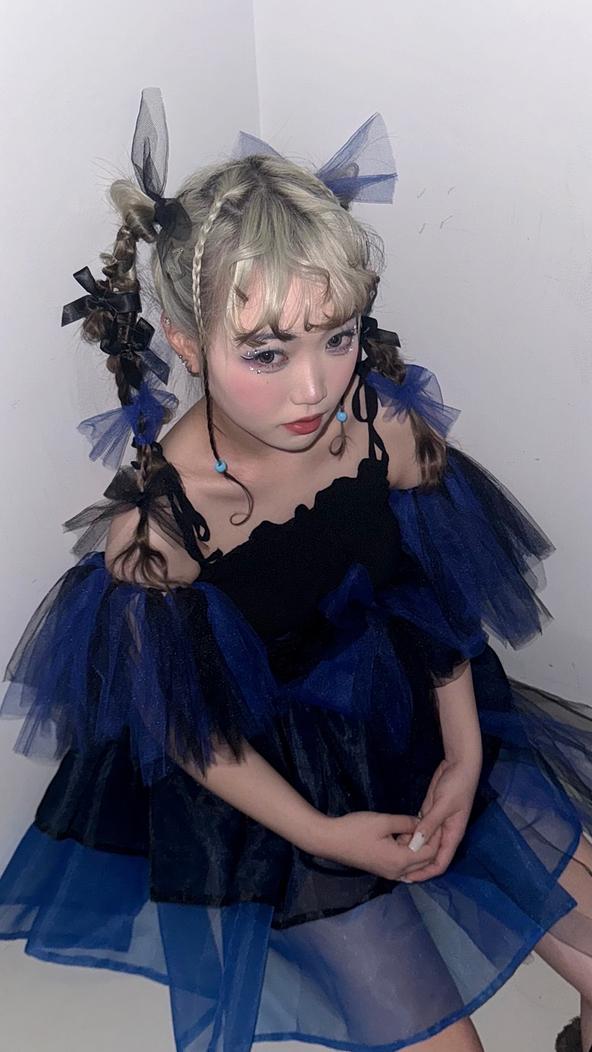 ブルー×ブラック