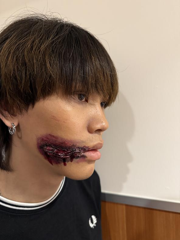 口裂けちゃった